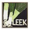 Stupell Industries Collaged Leek Vegetable Floating Frame, design by Nancy Overton